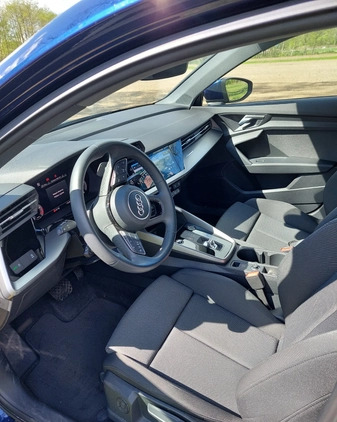 Audi A3 cena 129900 przebieg: 7627, rok produkcji 2023 z Augustów małe 29
